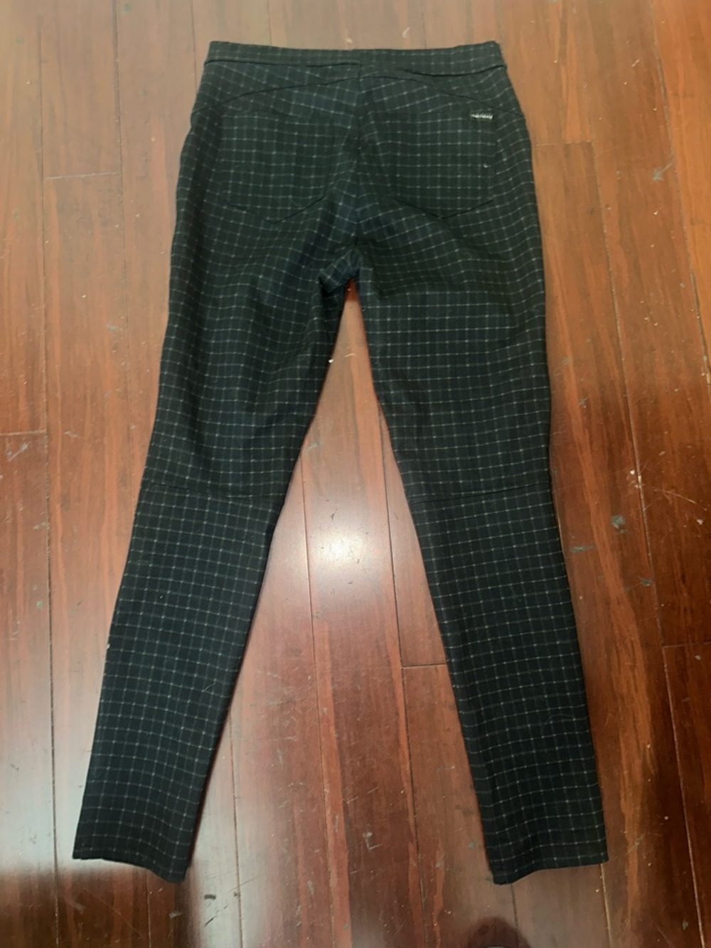 Sanctuary Blue Black Stripe Grease Skinny Pants EUC Size Medium - Picture 2 of 8